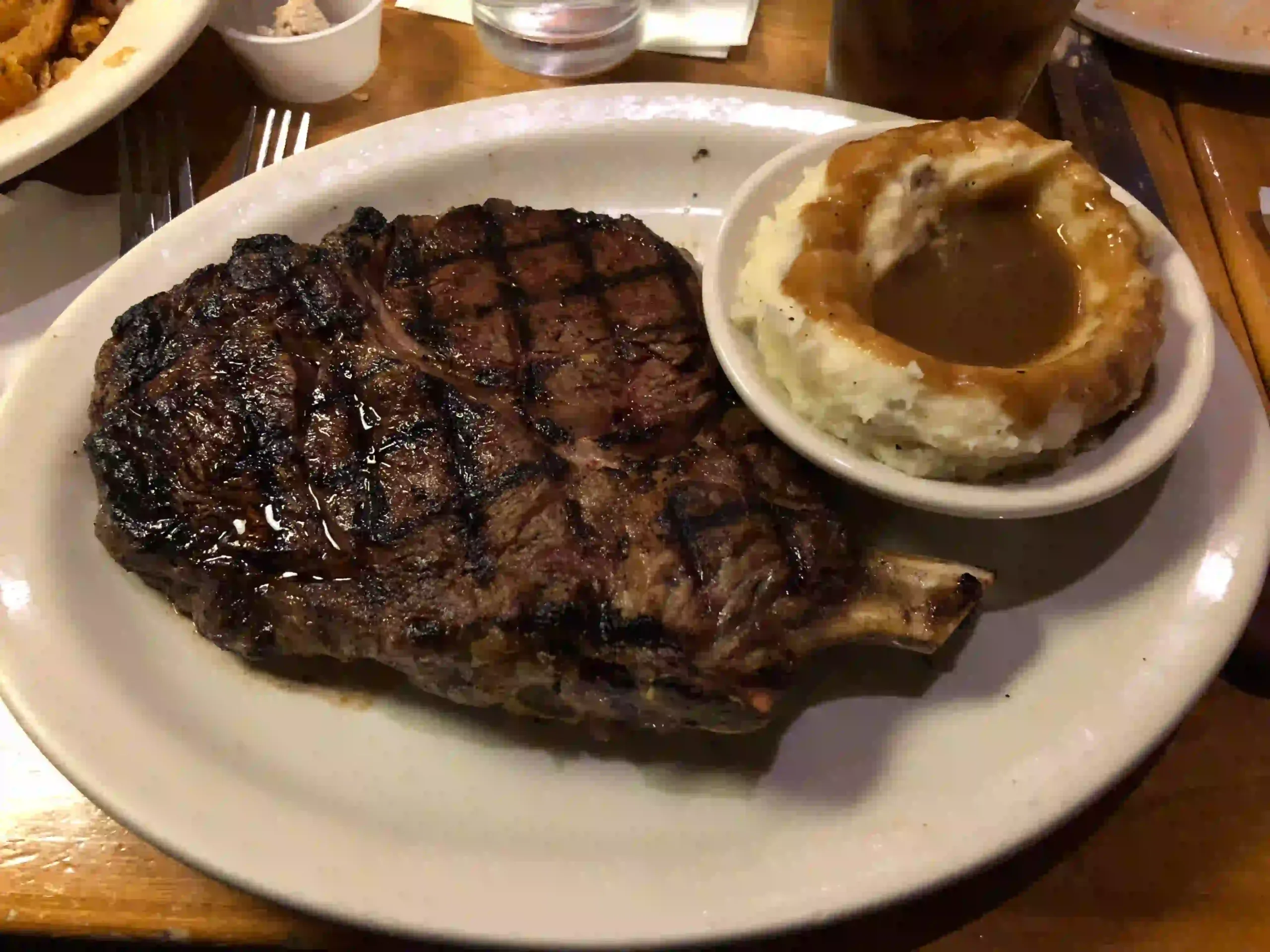 Bone-In Ribeye largest most flavorful steak
