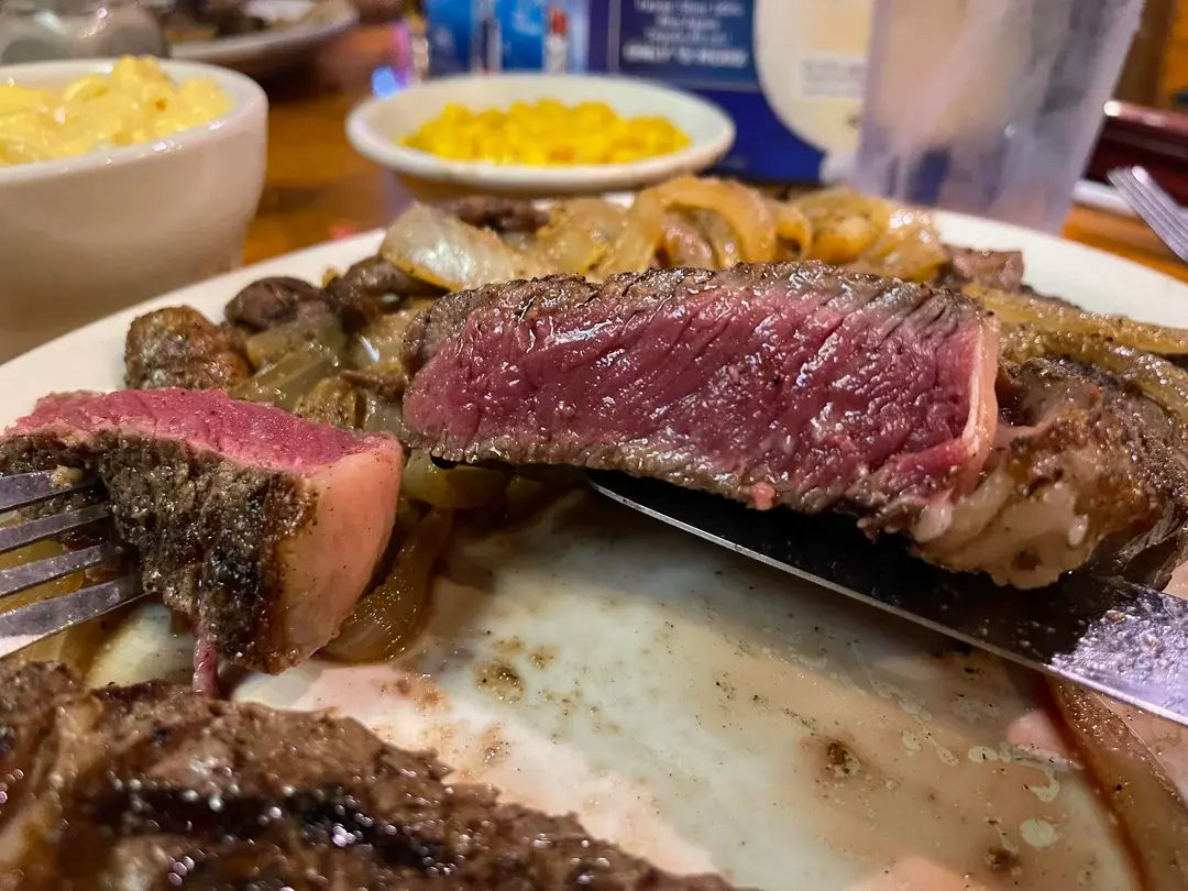 Ft. Worth Ribeye juicy marbled steak