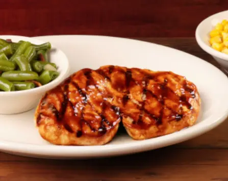 Grilled BBQ Chicken basted in signature BBQ sauce