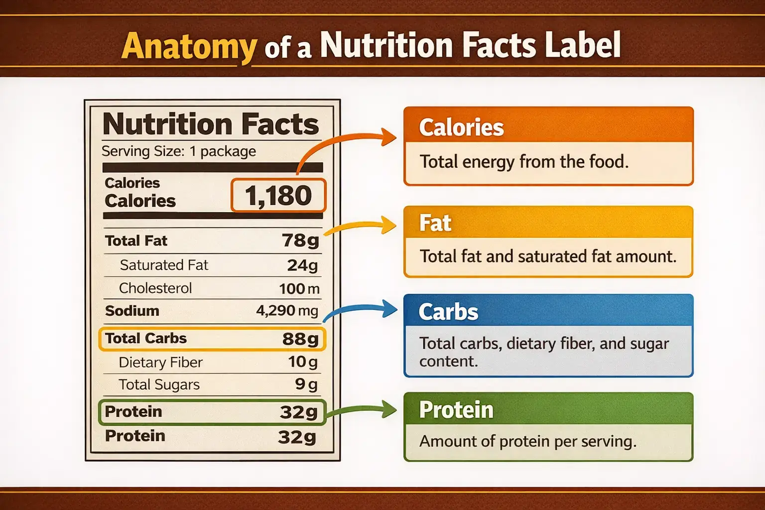 Interpreting the Nutrition Table of texas roadhouse nutrition calculator
