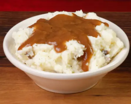 Mashed Potatoes with Gravy