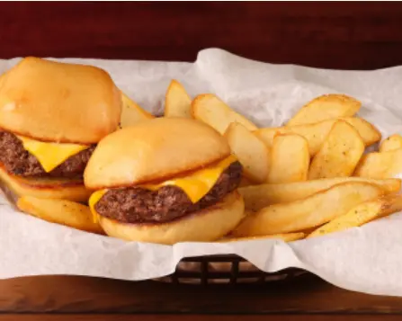 Two Mini Cheeseburgers