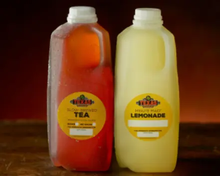 Gallons of Tea and Lemonade