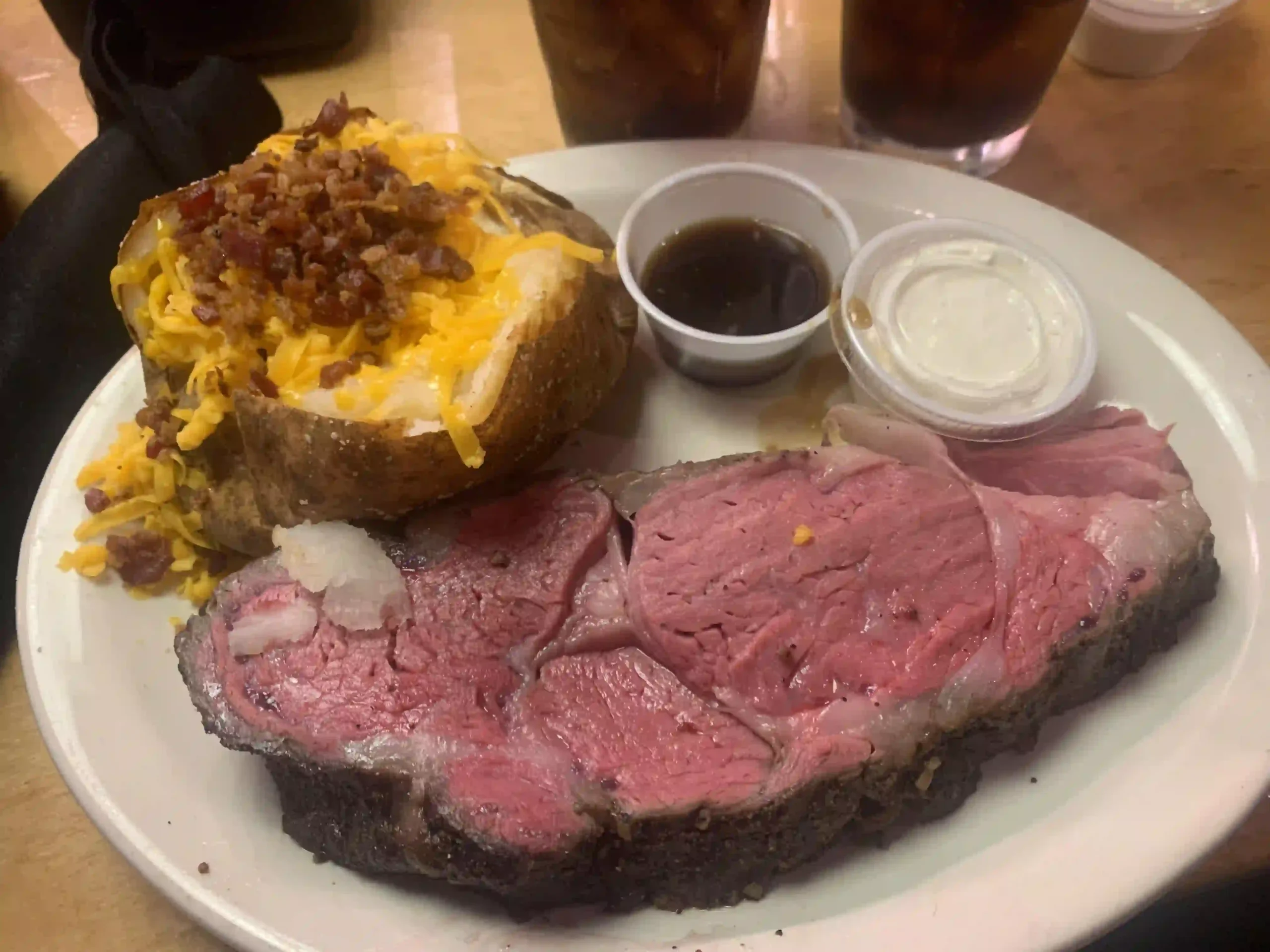 Prime Rib slow-roasted to perfection