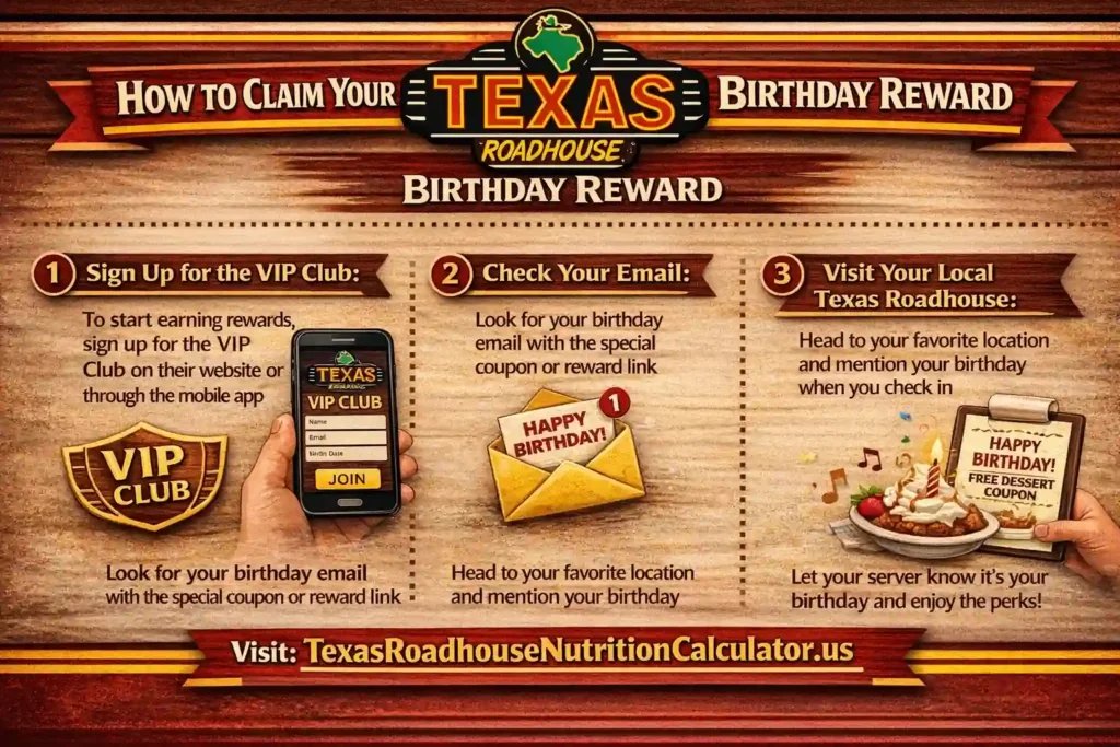 Texas Roadhouse Birthday Reward