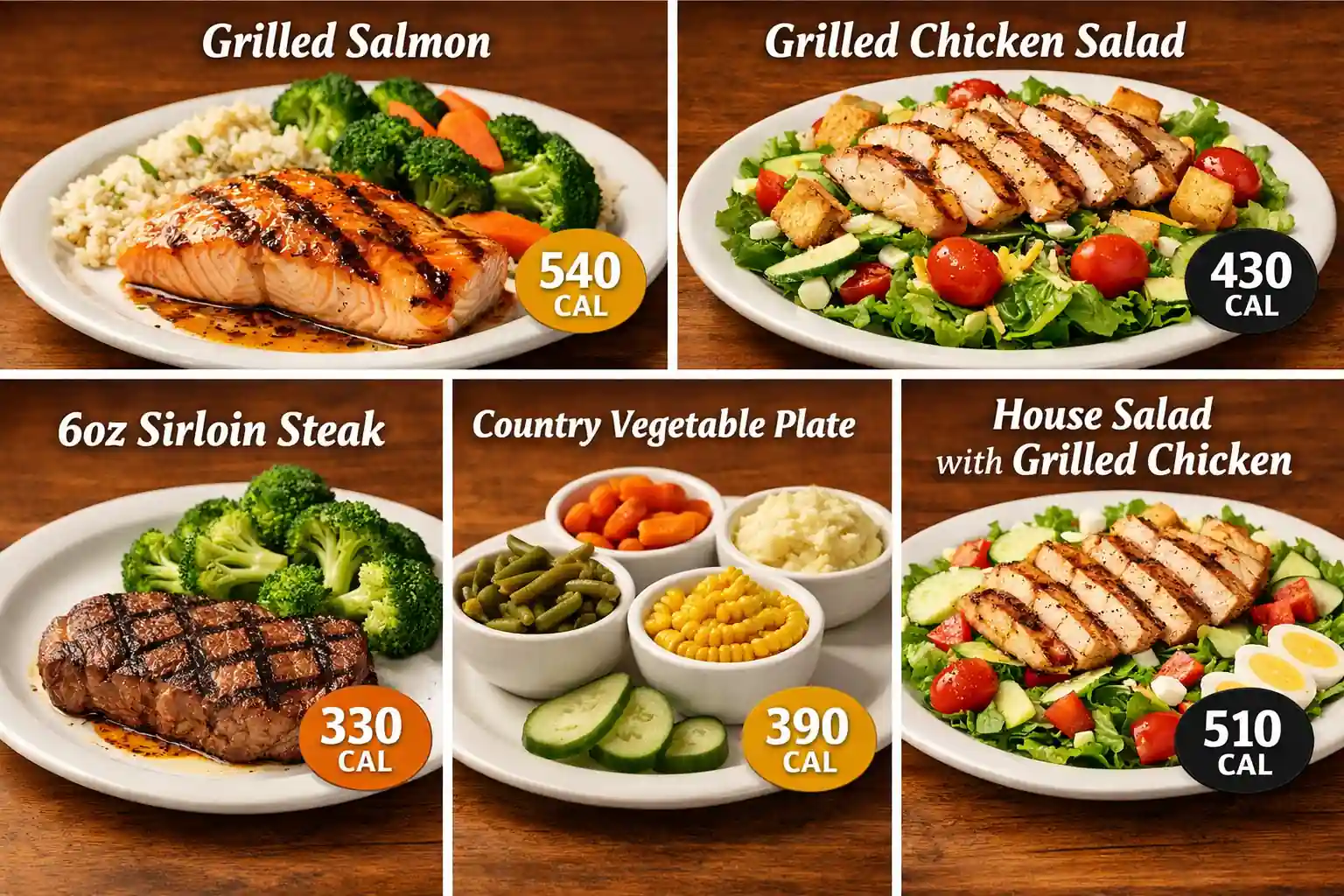 Top 5 Low-Calorie Options at Texas Roadhouse