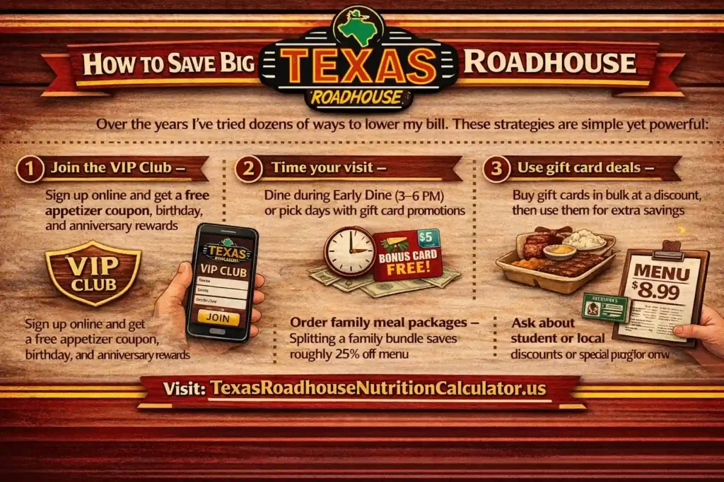 save money by claiming texas roadhouse discount and coupons code