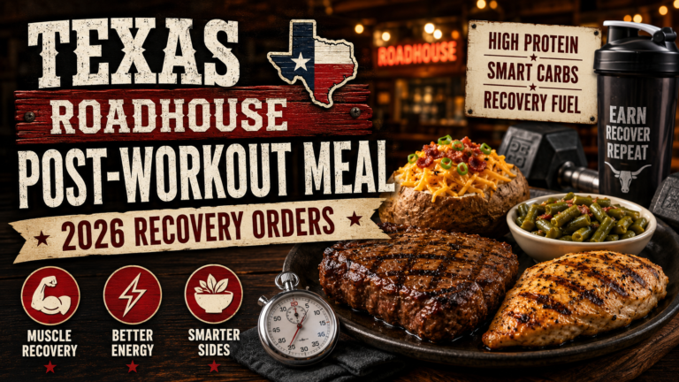 Texas Roadhouse Post Workout Meal 2026
