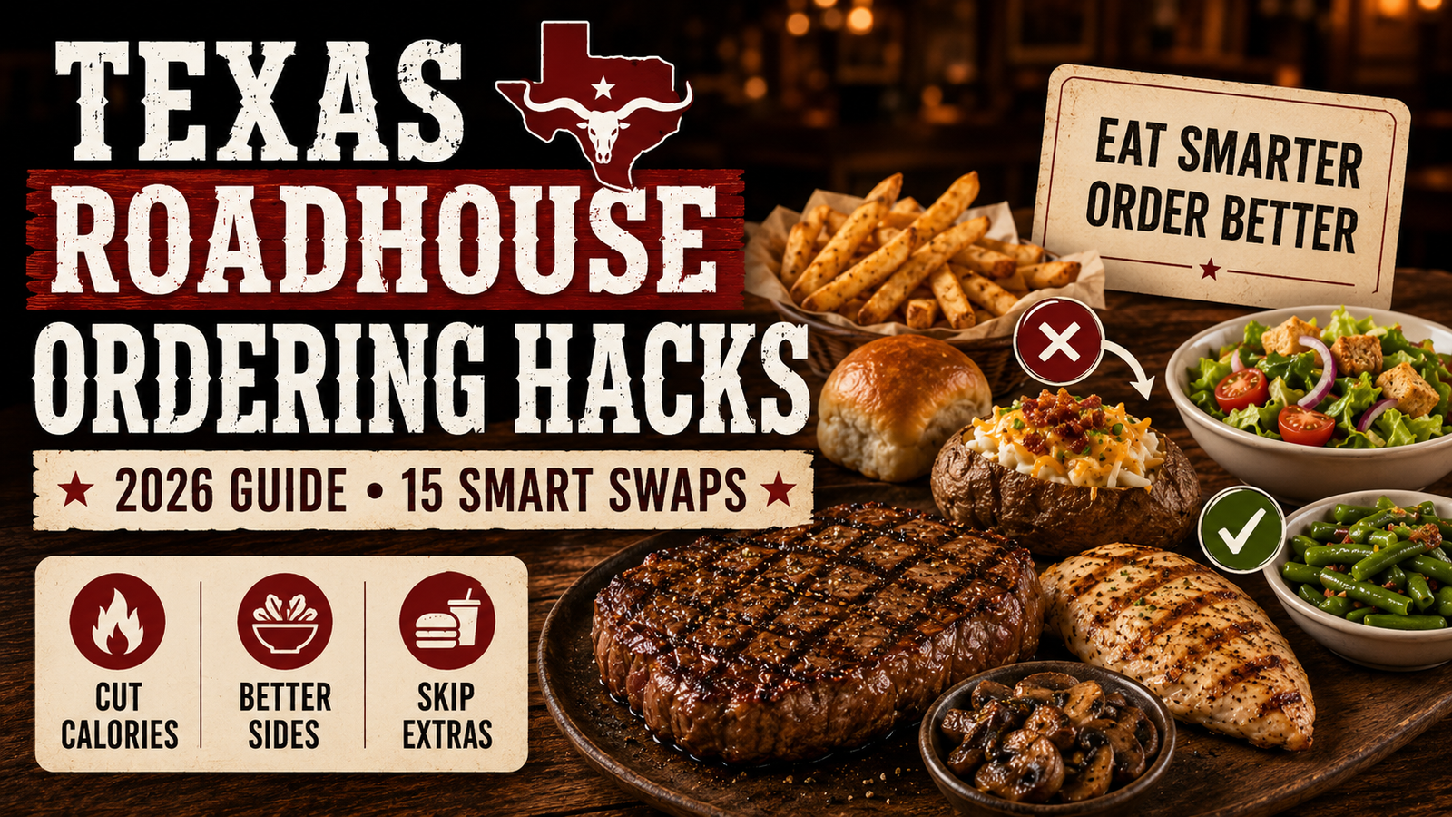 Texas Roadhouse ordering hacks